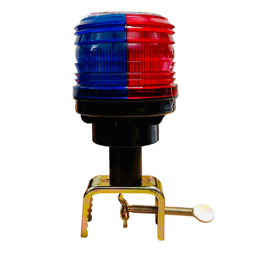 쏠라LED경고등(적+청) 휀스용