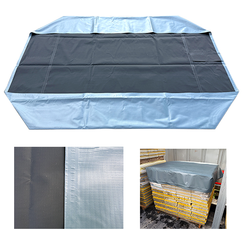 PVC박스 (파레트덮개) 1.3×1.3×0.6 (검회)