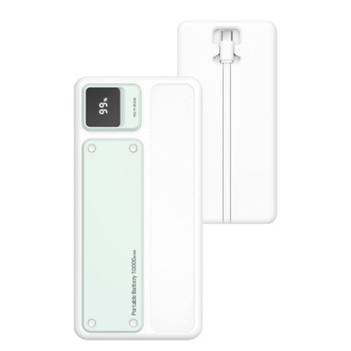 LCD 보조배터리 / 10000mAh C타입 일체형