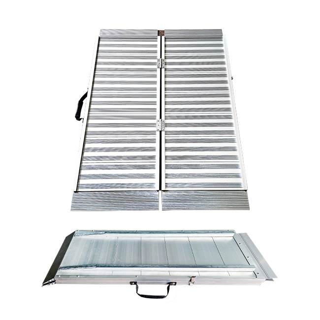 AJ 알미늄 접이식 경사로 1호 / 900×990×H94~112