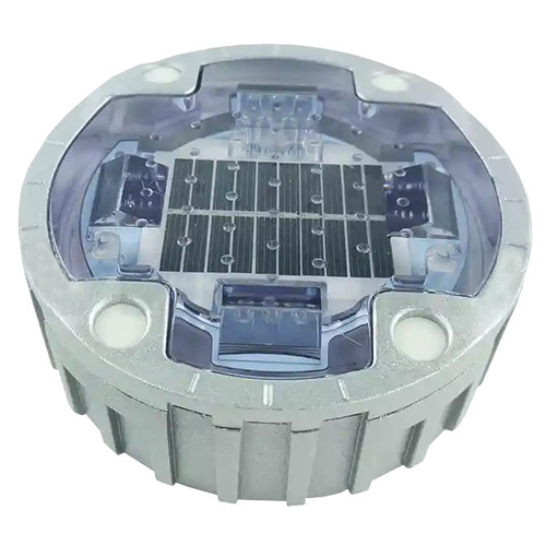 4방향 쏠라표지병 (매립형) 백색