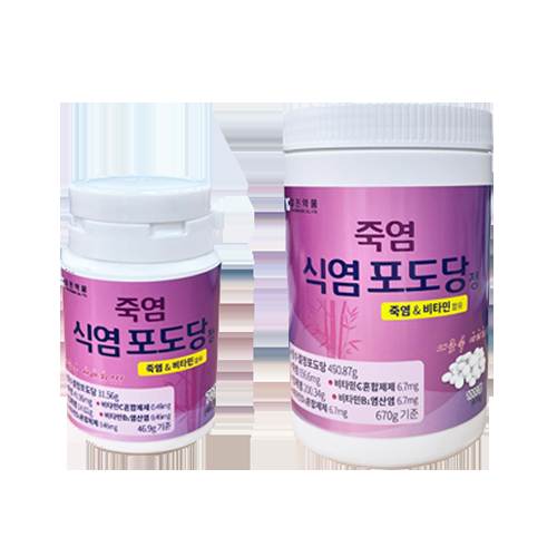 죽염 식염포도당(비타민함유) 70정×20개입 (1400)
