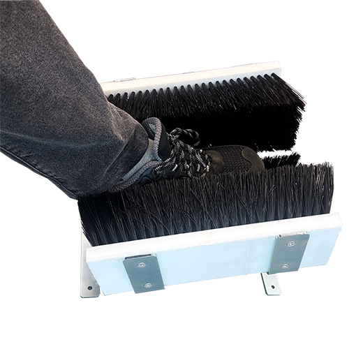 안전화털이개 중형A (기본형) (낱개) 3면 대형솔