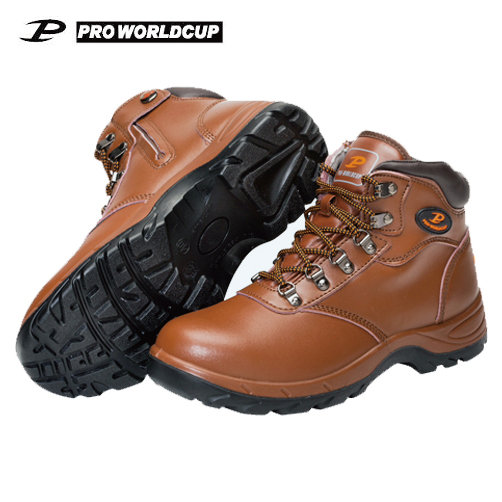 [프로월드컵] PRO6-110N / 6인치 안전화 브라운 / 280mm