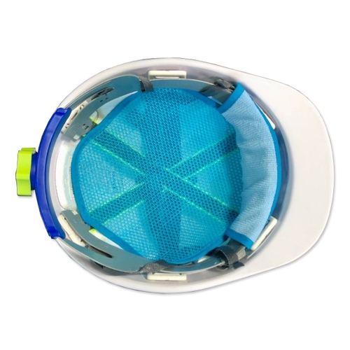 안전모 머리보호내피 하늘색