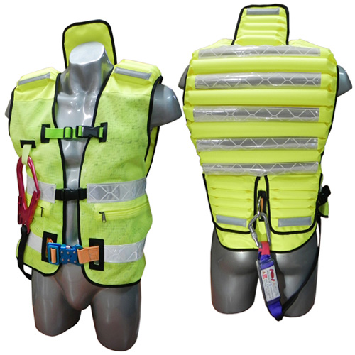 상체식 안전벨트 / SCB-SOW(BOGLCRV) 형반 상체식A/L+웨빙죔줄+낙석조끼+A/L대구경