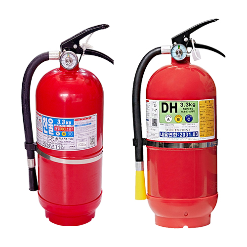 ABC 분말소화기 3.3kg (중국산) DH / 140*H430