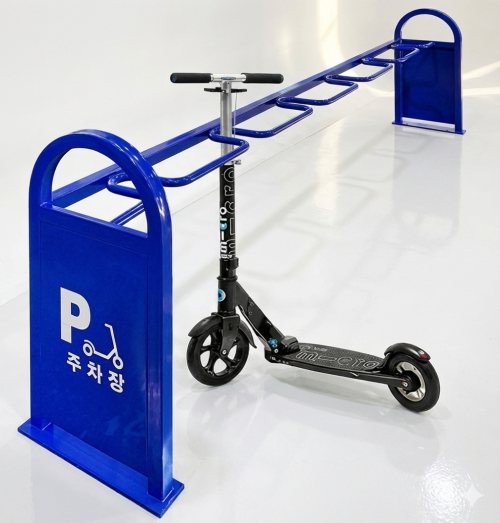 스틸 킥보드 거치대 K-1 3M(6대분) 주문제작