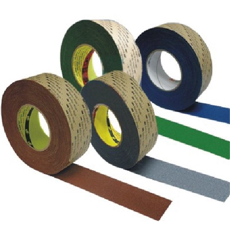 3M 미끄럼방지테이프일반용(610) 밤색,회색,녹색,청색 회색/150mm-18M