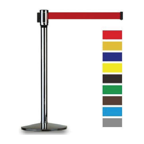 벨트스텐차단봉 / 5M-5cm 적색