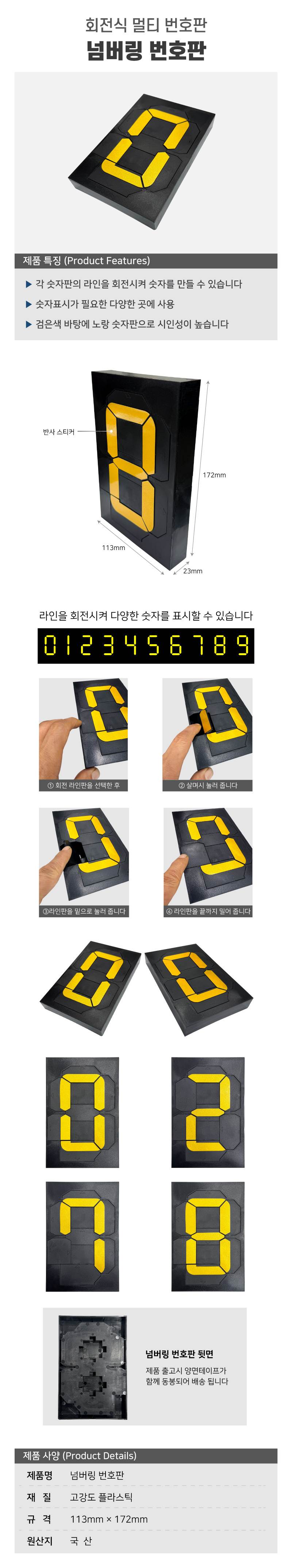 사각스텐입간판(요일제) 이동식(양면인쇄) / 넘버링별도