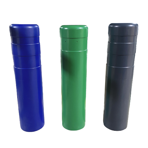 완성우레탄볼라드용(커버) 150파이/녹색/3줄