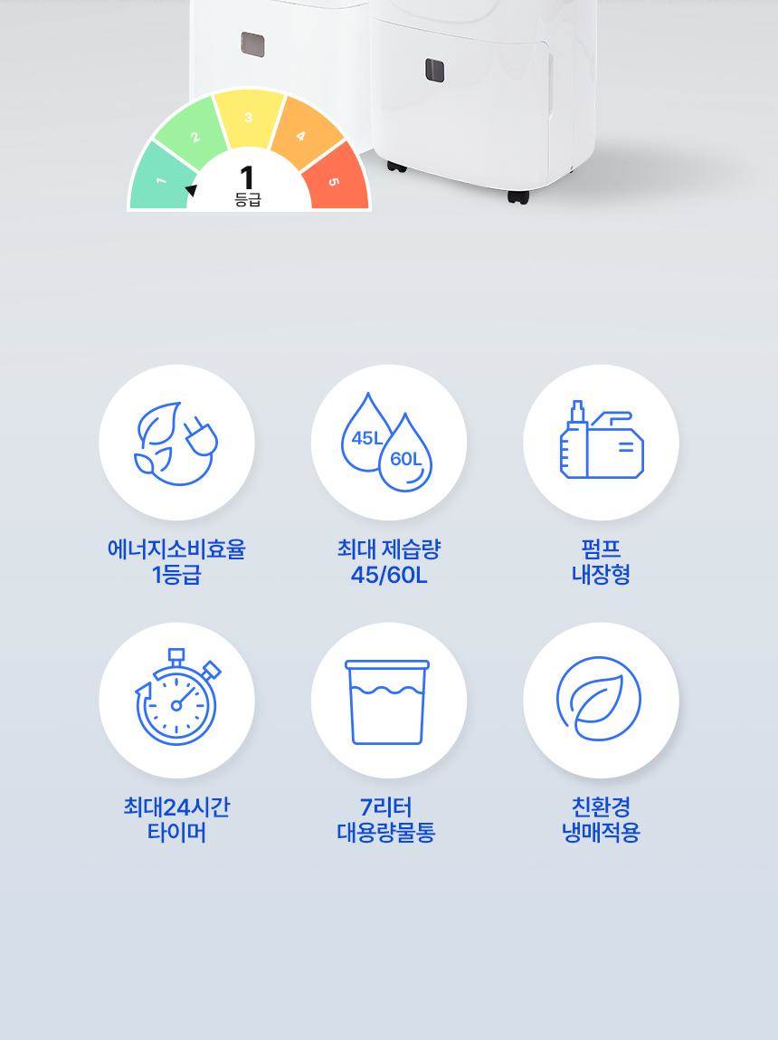 한솔 / 업소용제습기 45L HSD-045L 무료배송