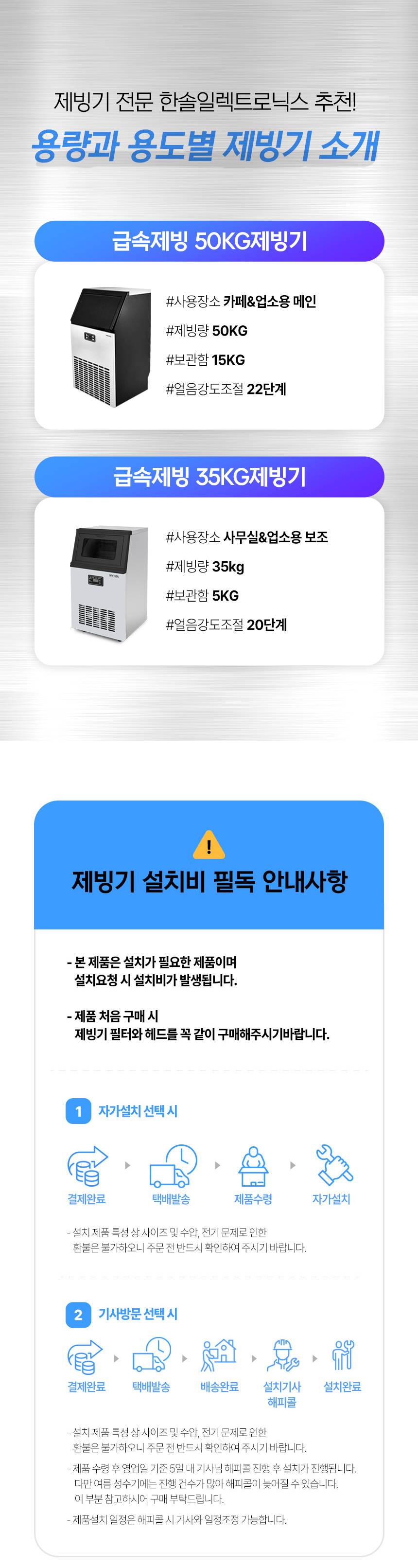 한솔 / 업소용제빙기 전용) 헤드필터세트 무료배송