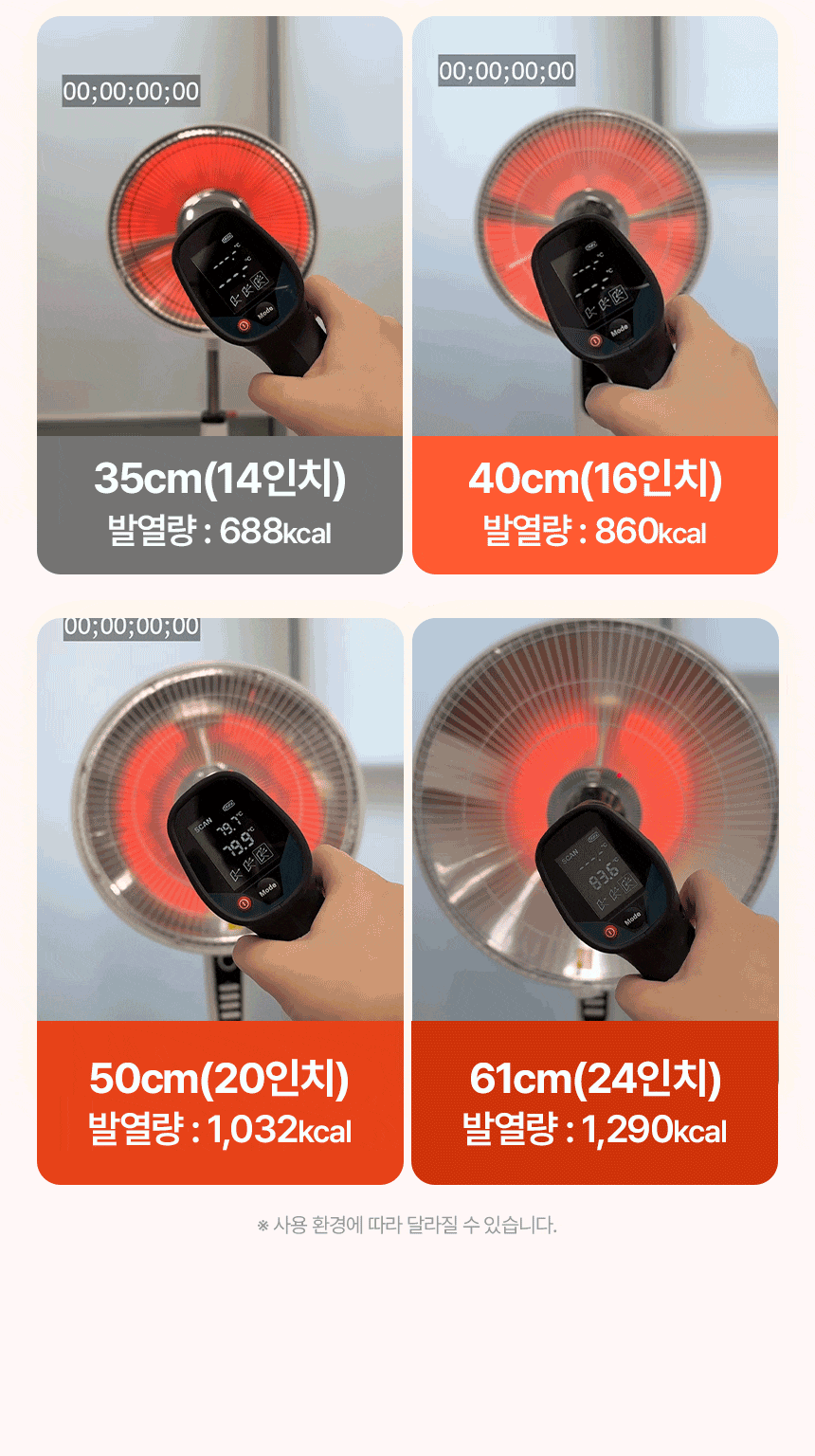 한솔 넥스코 / 선풍기형 전기히터 벽걸이_40cm / NKH-W800HL 노출가준수필수
