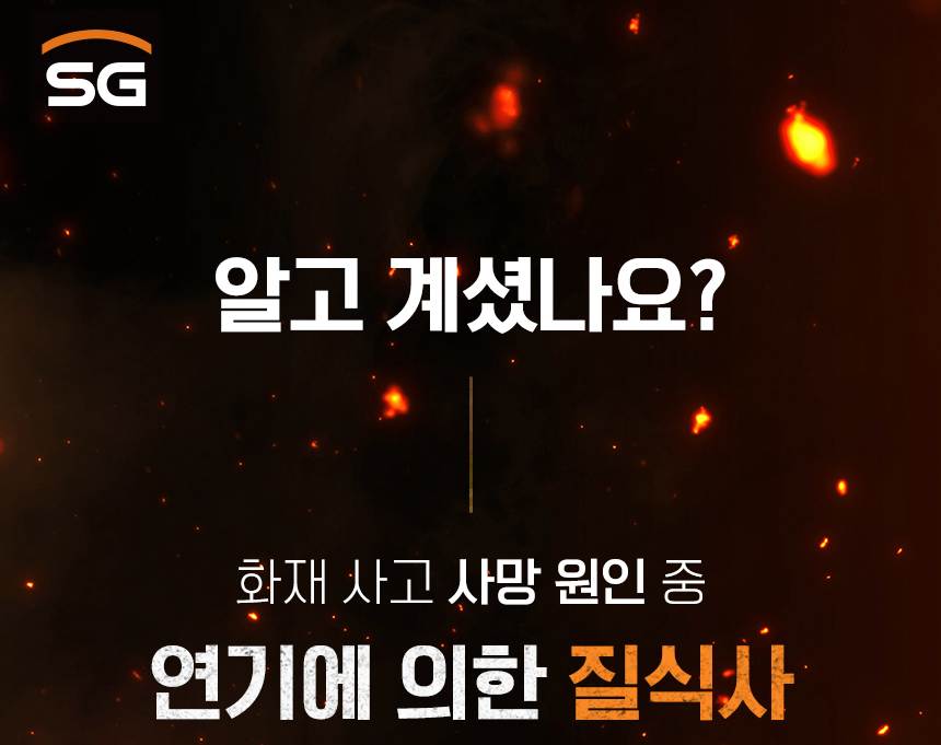 SG 화재대피 마스크
									성인용