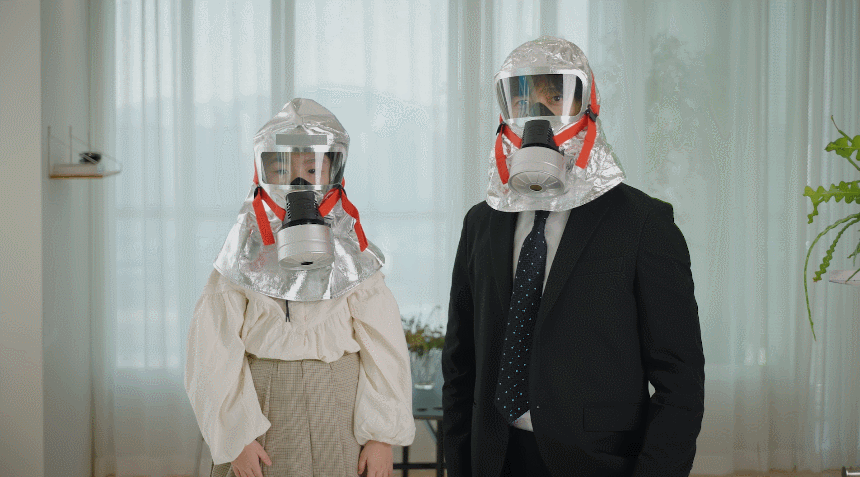 SG 화재대피 마스크
									성인용