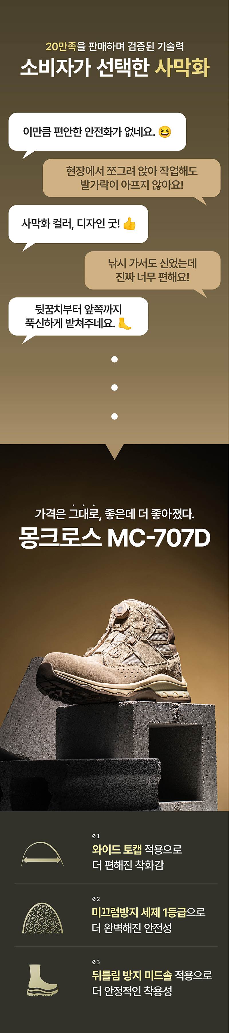몽크로스 MC-707D 람세스 (6인치/다이얼) 270mm
