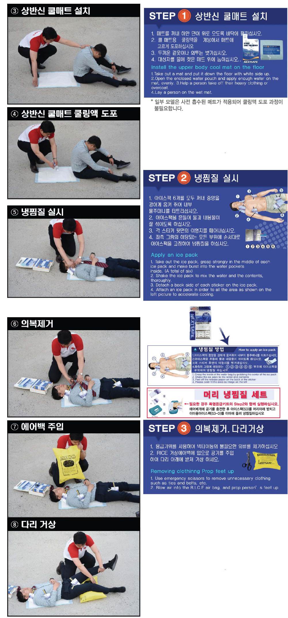 폭염응급키트 (FAK-HW4-H) (셋트)